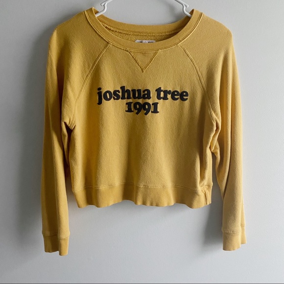 Grayson Threads Joshua Tree 1991 Cropped Sweatshirt S